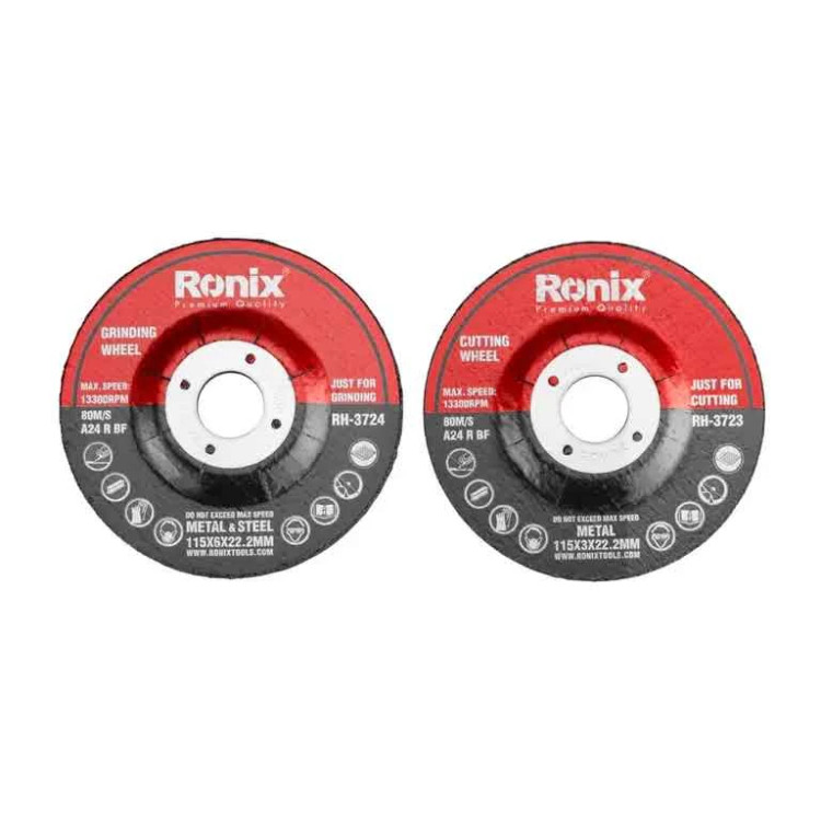 کیت مینی فرز دیمردار 115 میلیمتر 1200وات رونیکس مدل 3101K همراه با گارانتی 12 ماهه شرکت رونیکس