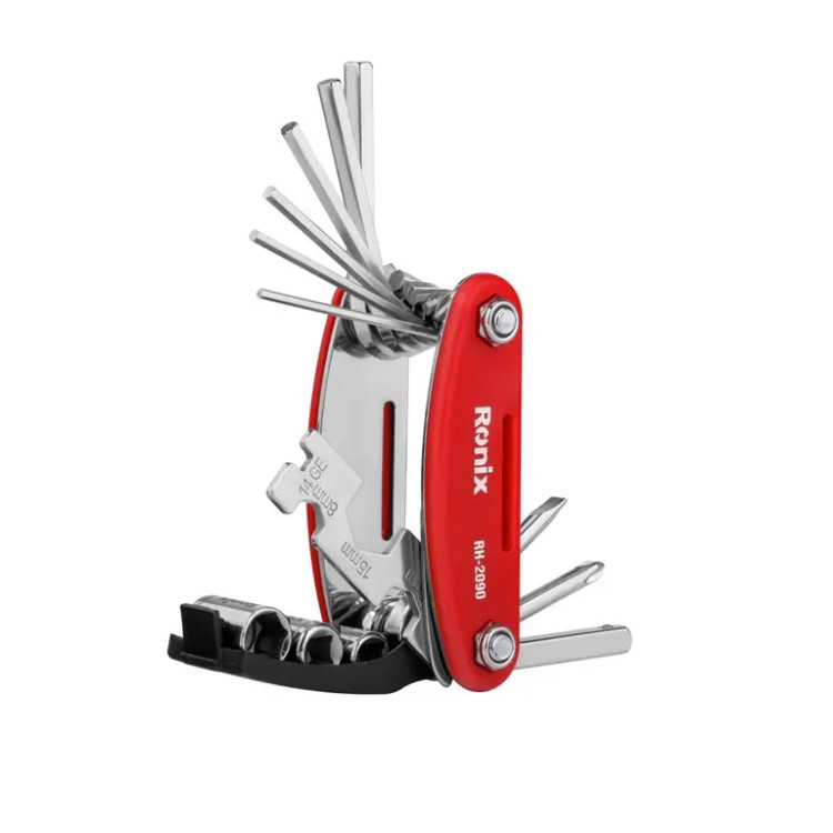 کیت سرویس دوچرخه 16 پارچه چاقویی رونیکس مدل RH-2090