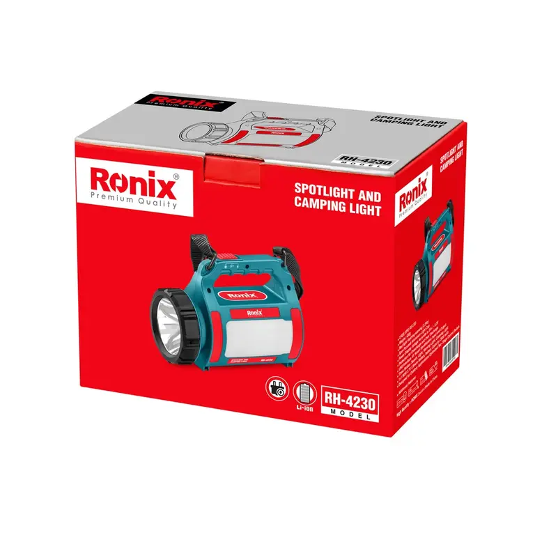 نورافکن شارژی BRILIANT رونیکس مدل RH-4230