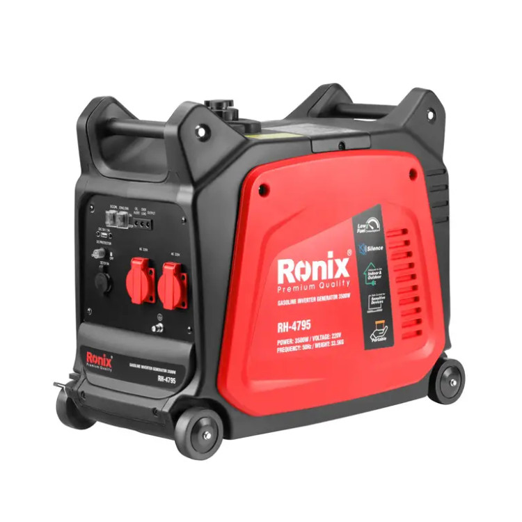 ژنراتور اینورتر سایلنت 3.5کیلو وات بنزینی رونیکس مدل RH-4795