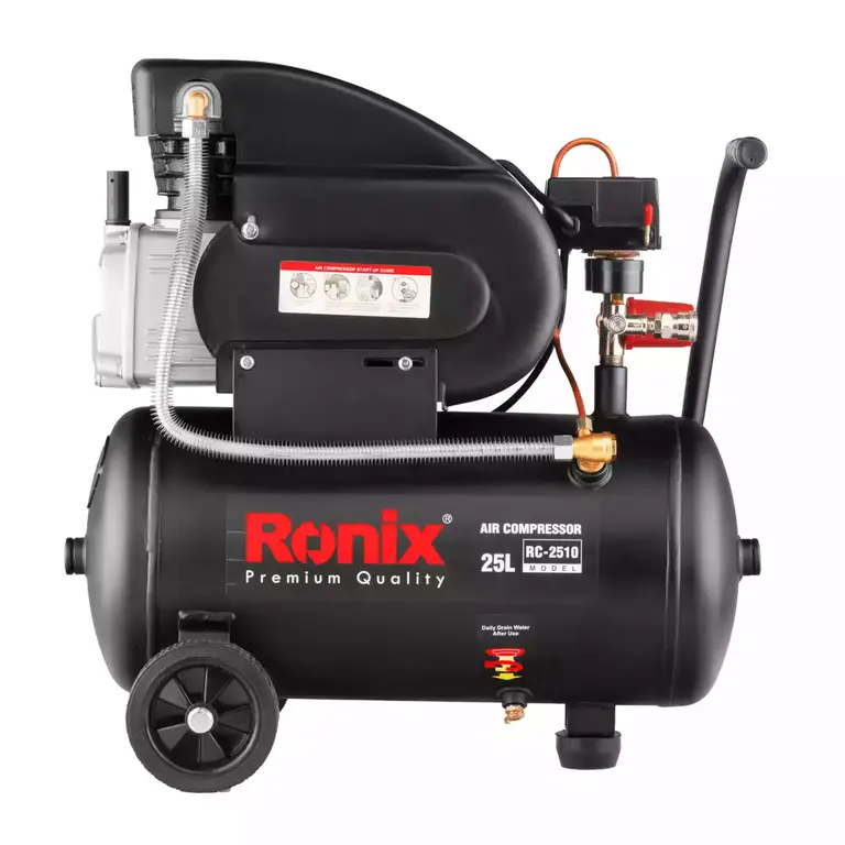 کمپرسور باد 25 لیتری رونیکس مدل RC-2510 همراه با گارانتی 12 ماهه شرکت رونیکس