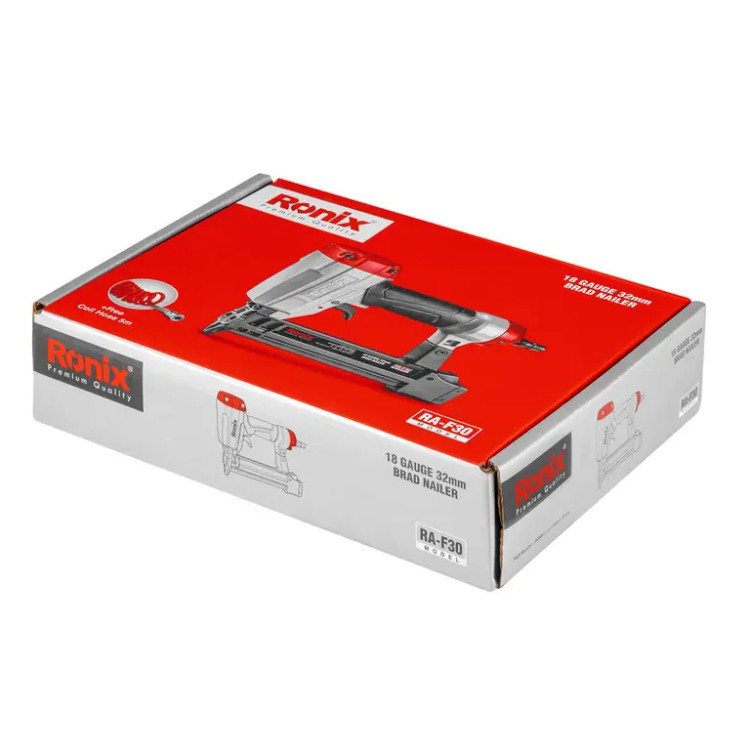 میخکوب بادی 30 میلی متری اسکا-RA-F30 رونیکس مدل RA-F30 همراه با گارانتی بی قید و شرط 12 ماهه شرکت رونیکس تعویض و تعمیر تمام قطعات تعداد دفعات نامحدود