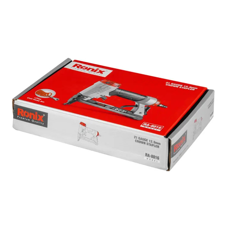 منگنهکوب بادی رونیکس مدل RA-8016 همراه با گارانتی 12 ماهه بی قید و شرط شرکت رونیکس تعویض و تعمیر تمام قطعات تعداد دفعات نامحدود