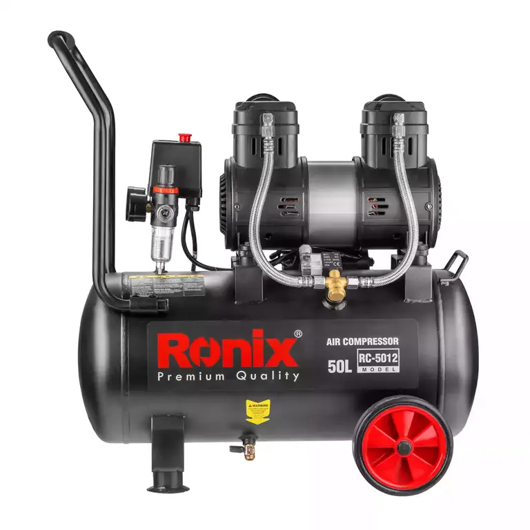 کمپرسور باد 50 لیتری بی صدا رونیکس مدل RC-5012 همراه با گارانتی 12 ماهه شرکت رونیکس