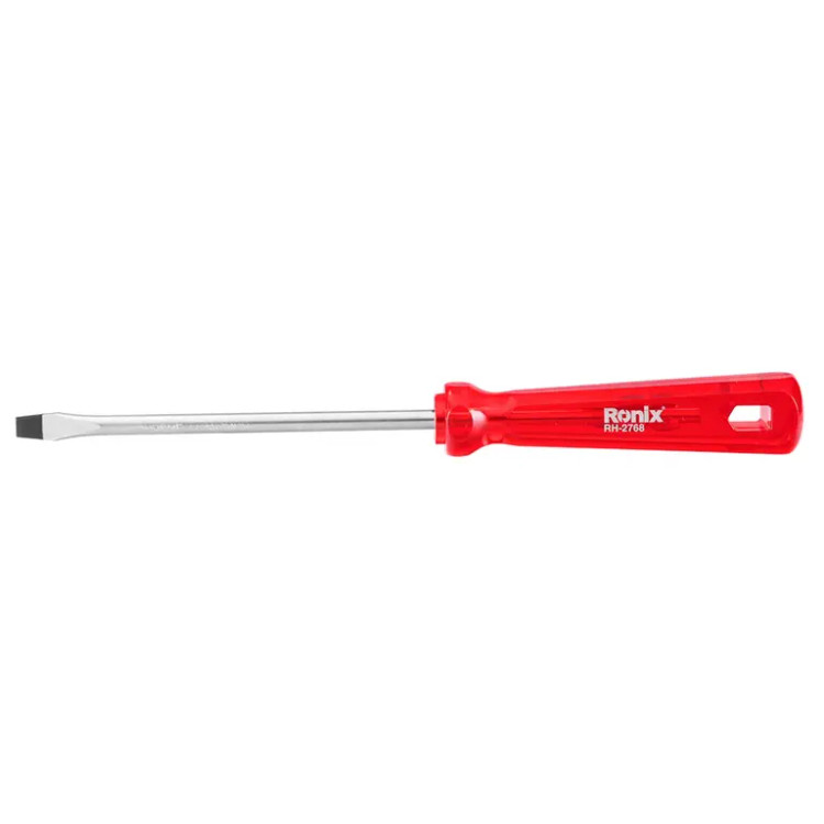 پیچ گوشتی تکی ساده 125*6 دوسو کریستالی رونیکس مدل RH-2768