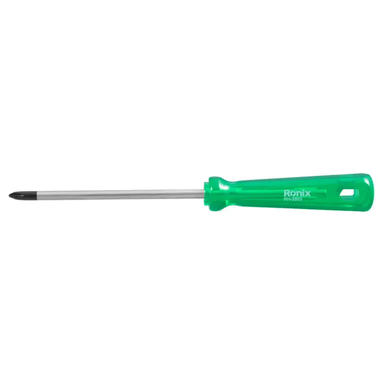 پیچ گوشتی تکی ساده 125*6 چهارسو کریستالی رونیکس مدل RH-2865