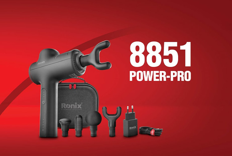 ماساژور بدن شارژی رونیکس مدل 8851 همراه با گارانتی 12 ماهه شرکت رونیکس