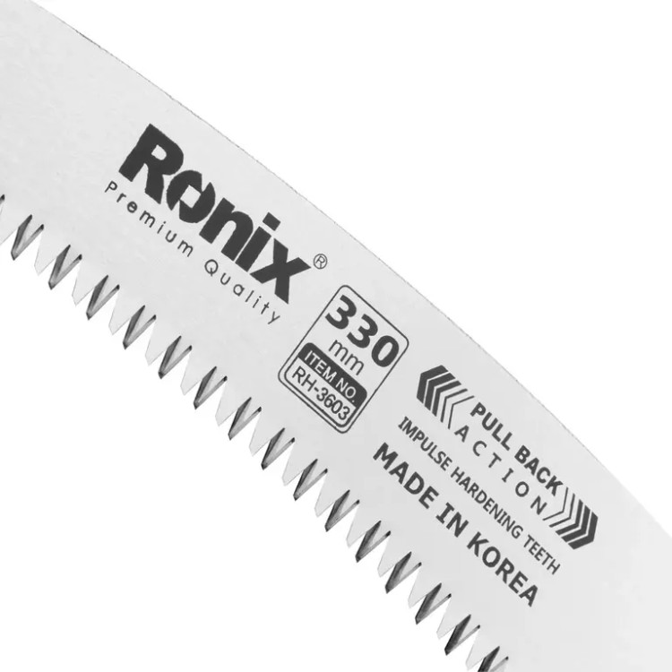 اره باغبانی خم ساخت کشور کره 33 سانتی متر رونیکس مدل RH-3603