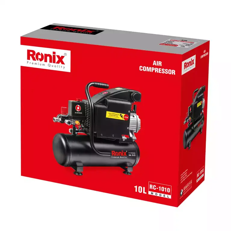 کمپرسور باد 10 لیتری رونیکس مدل RC-1010 همراه با گارانتی 12 ماهه شرکت رونیکس