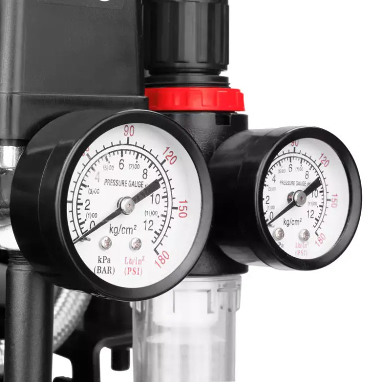 کمپرسور 4 سیلندر 50 لیتری بی صدا رونیکس مدل RC-5013 همراه با گارانتی 12 ماهه شرکت رونیکس