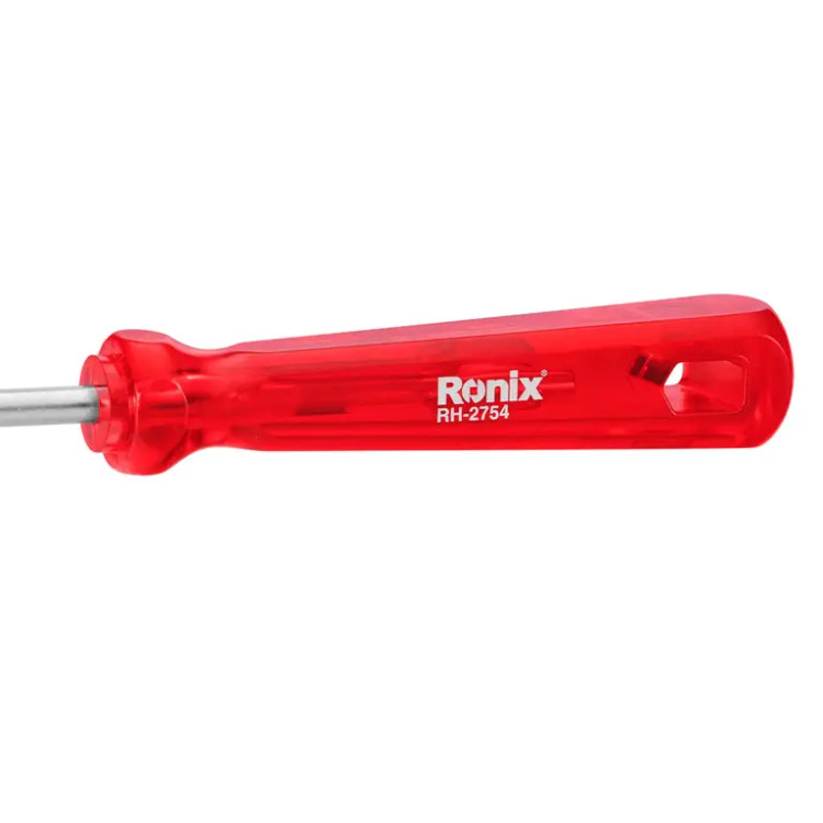 پیچ گوشتی تکی ساده 100*5 دوسو کریستالی رونیکس مدل RH-2754