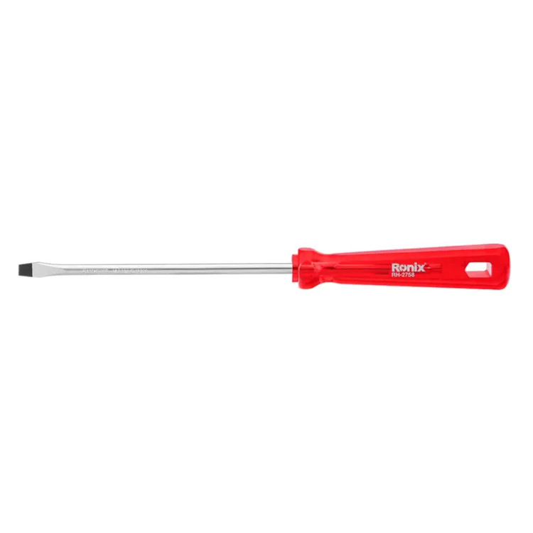 پیچ گوشتی تکی ساده 125*5دوسو کریستالی رونیکس مدل RH-2758