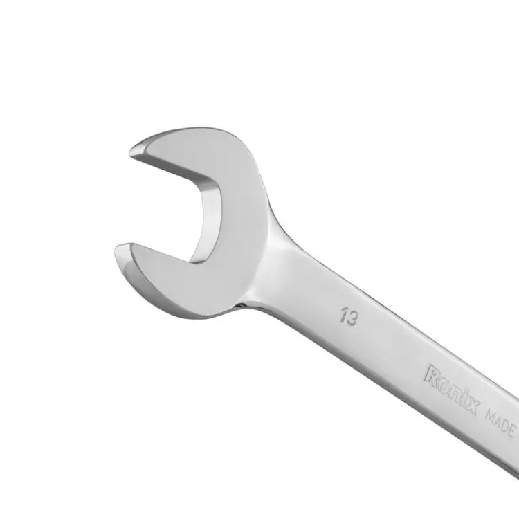 آچار یک سر جغجغه یک سر تخت سایز 13 میلیمتر رونیکس ساخت تایوان مدل RH-2163