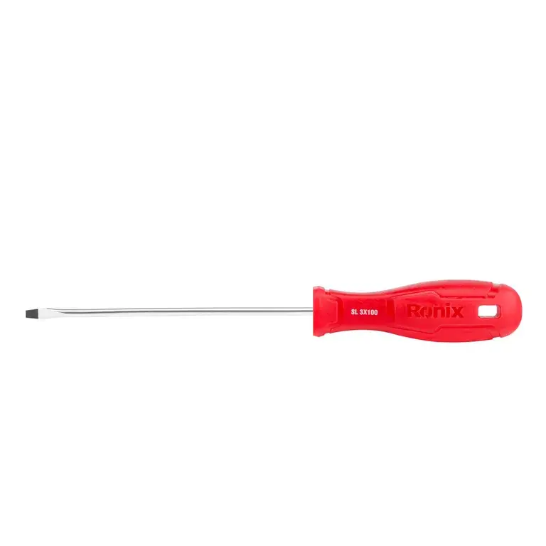 پیچ گوشتی دوسو 100x3 تکی پلاستیکی تک رنگ رونیکس مدل RH-2737