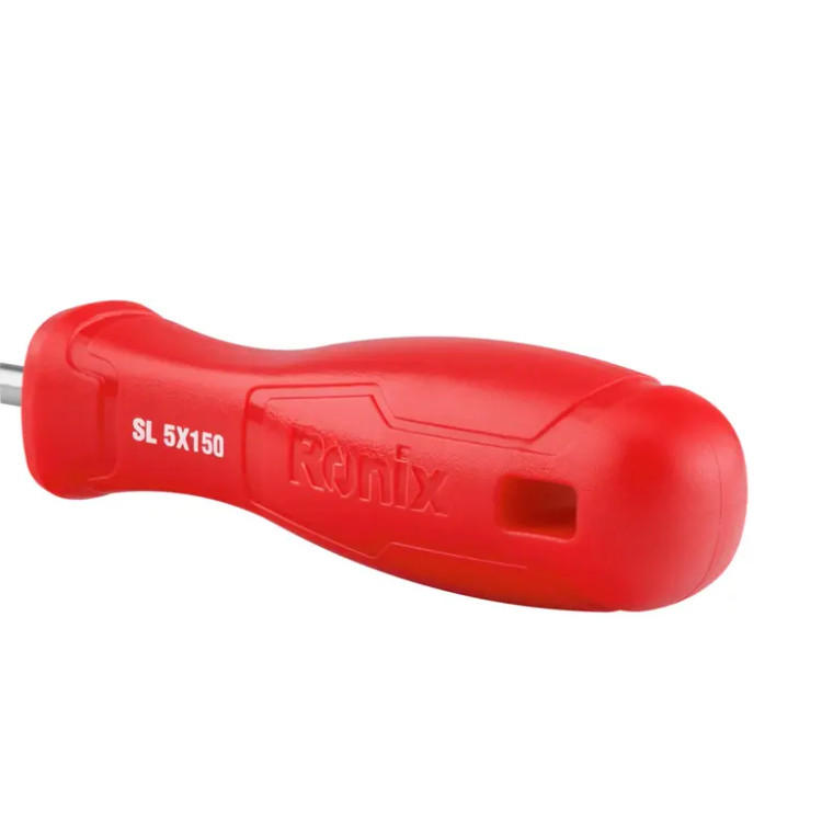 پیچ گوشتی دوسو 150x5 تکی پلاستیکی تک رنگ رونیکس مدل RH-2772