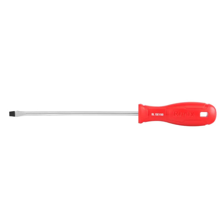 پیچ گوشتی دوسو 150x5 تکی پلاستیکی تک رنگ رونیکس مدل RH-2772