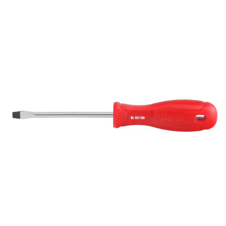 پیچ گوشتی دو سو 125x6 تکی پلاستیکی تک رنگ رونیکس مدل RH-2774