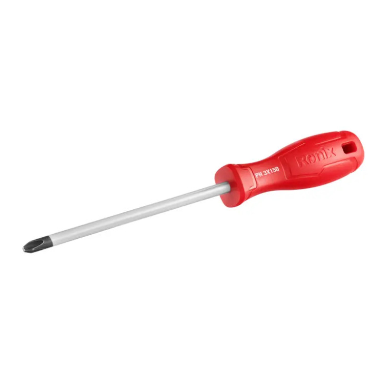 پیچ گوشتی تکی 150x 8 چهارسو پلاستیکی تک رنگ رونیکس مدل RH-2887